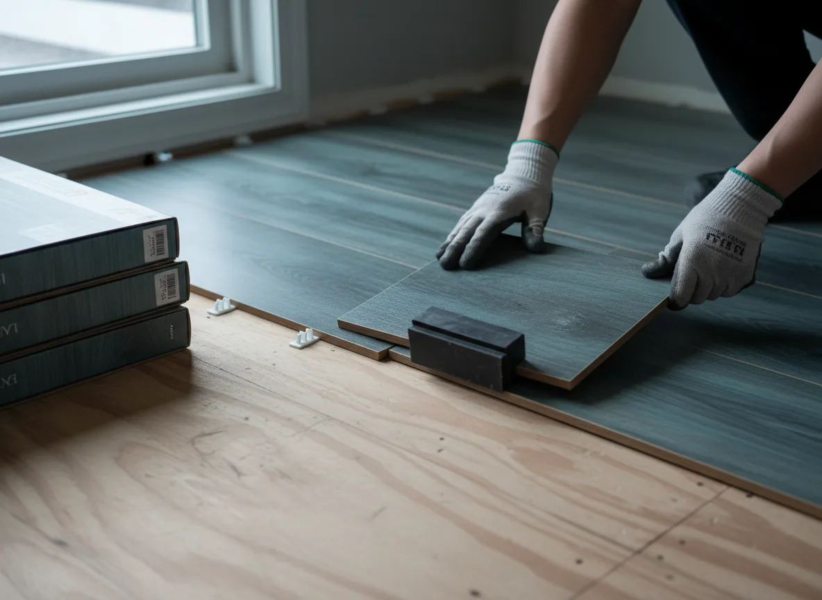 Luxury Vinyl Plank Installation company in Oran, IA